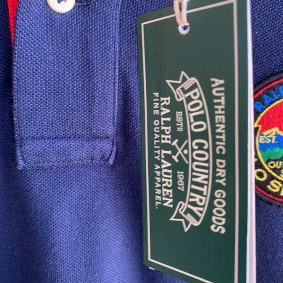 Polo Ralph Lauren Outdoor Sportsman Rainbow Collar - Picture 5 of 7